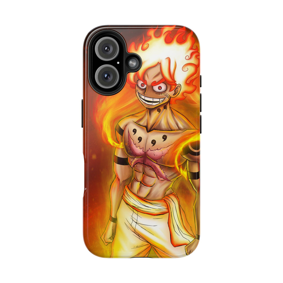 Luffy + Kurama 💀 Tough Phone Case – SM ArtProjects