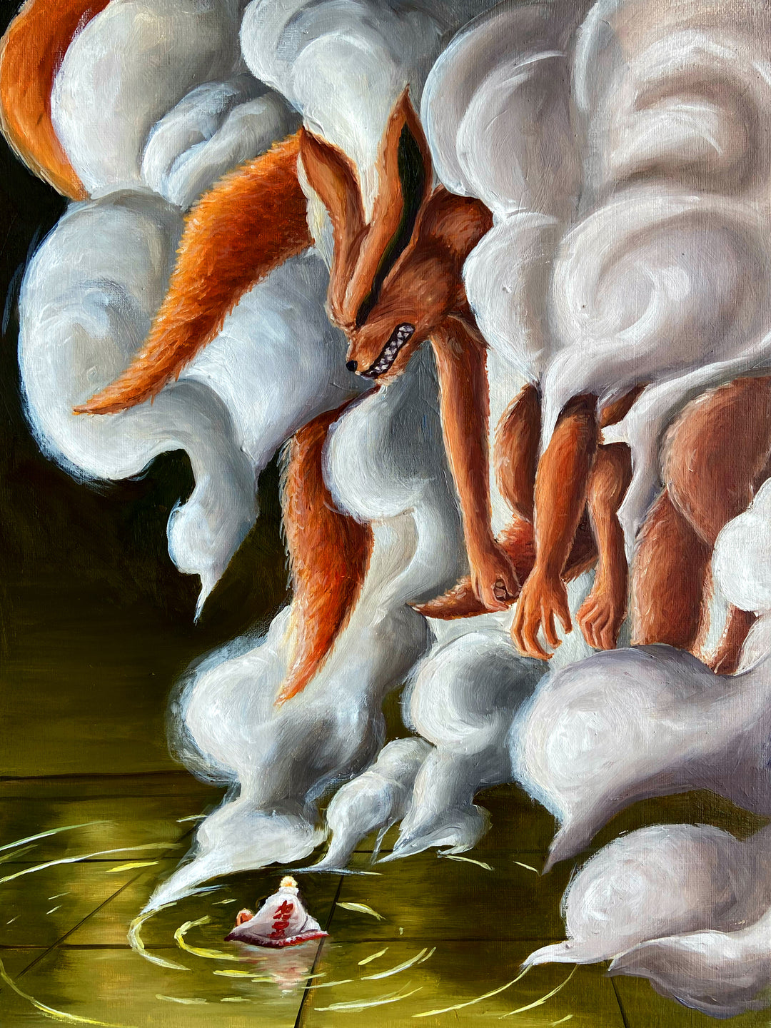 KURAMA’S DEATH Premium Poster