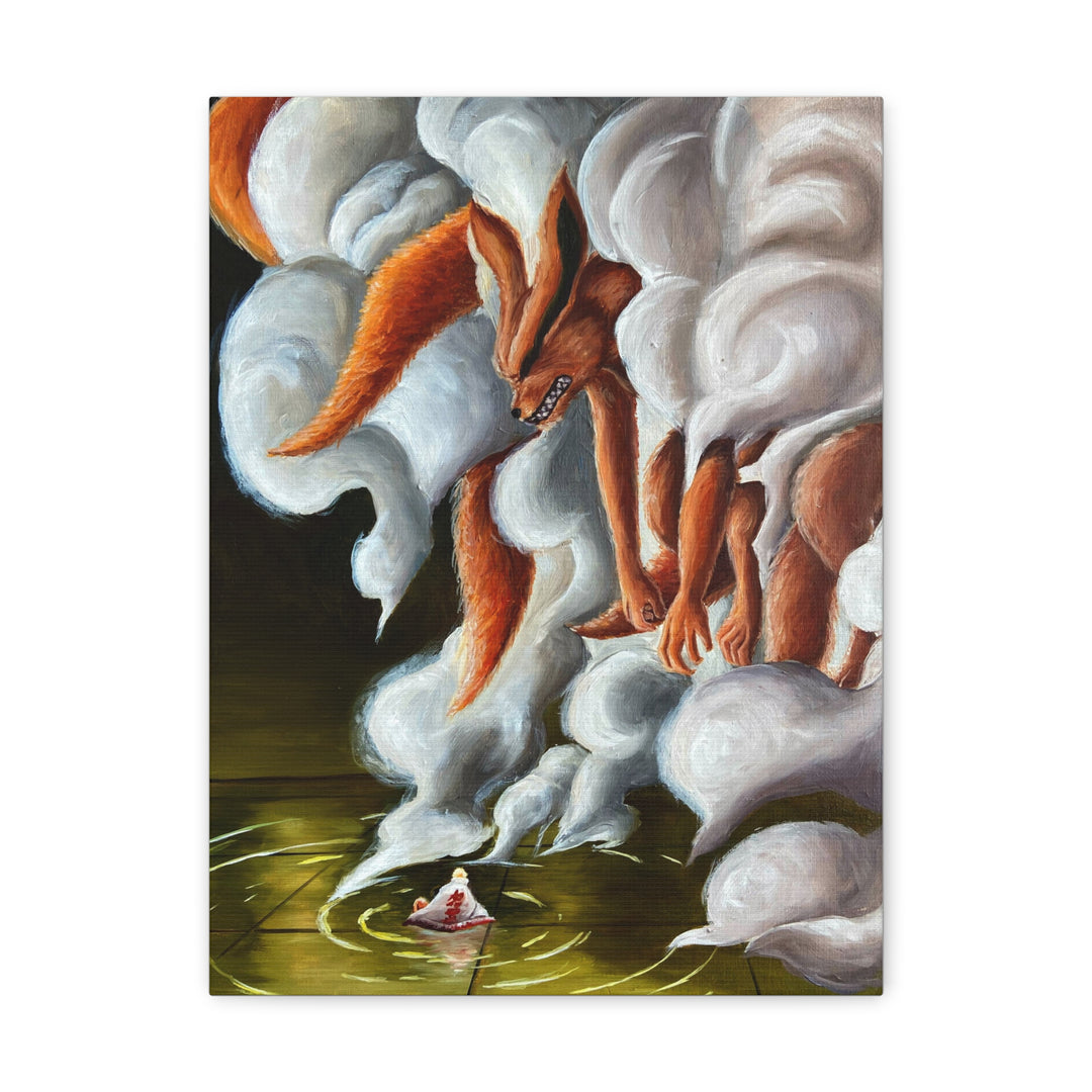 KURAMA’S DEATH Canvas Gallery Wraps
