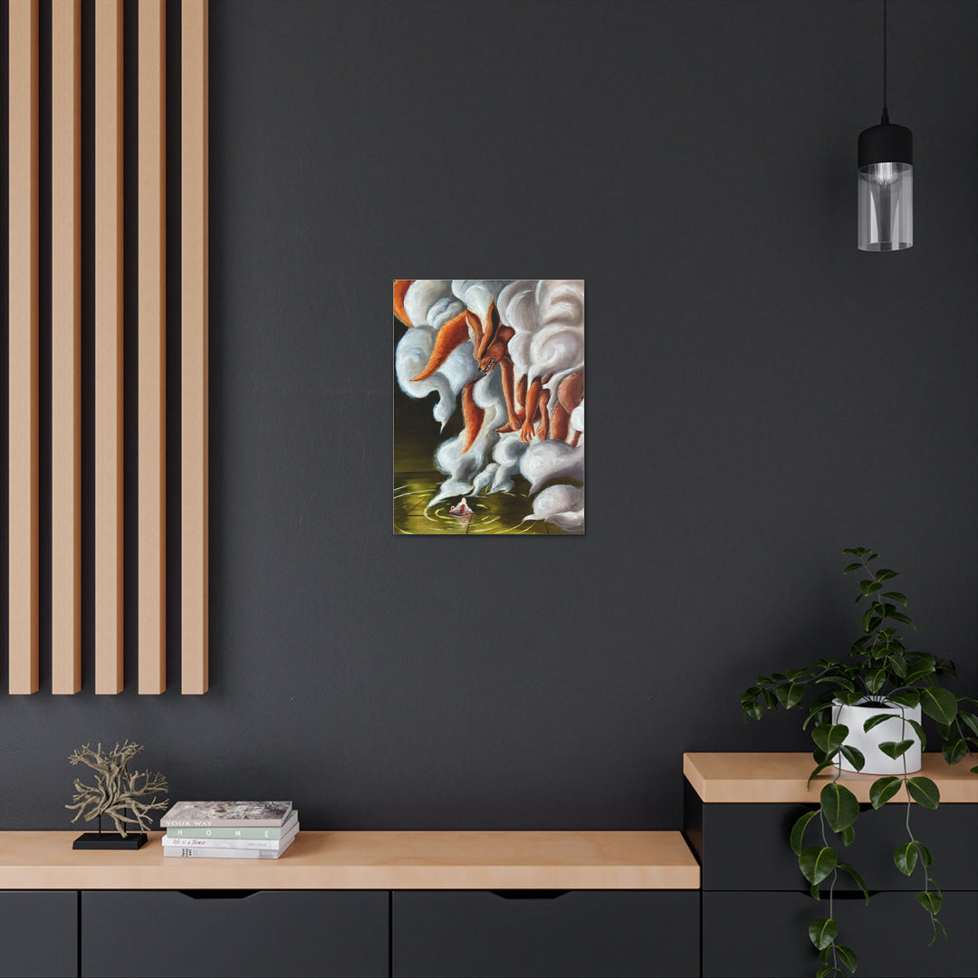 KURAMA’S DEATH Canvas Gallery Wraps
