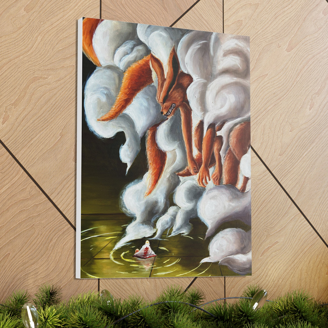KURAMA’S DEATH Canvas Gallery Wraps