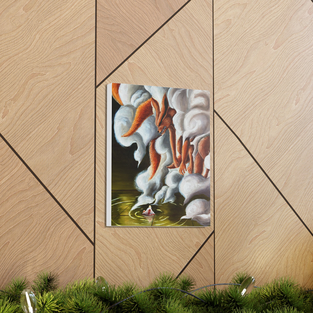 KURAMA’S DEATH Canvas Gallery Wraps