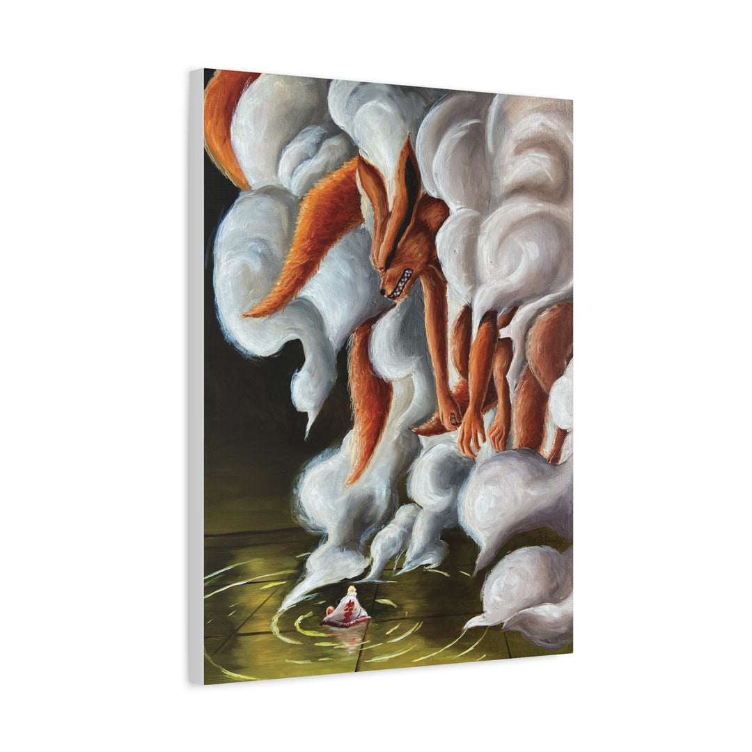 Goodbye Kurama Canvas Print
