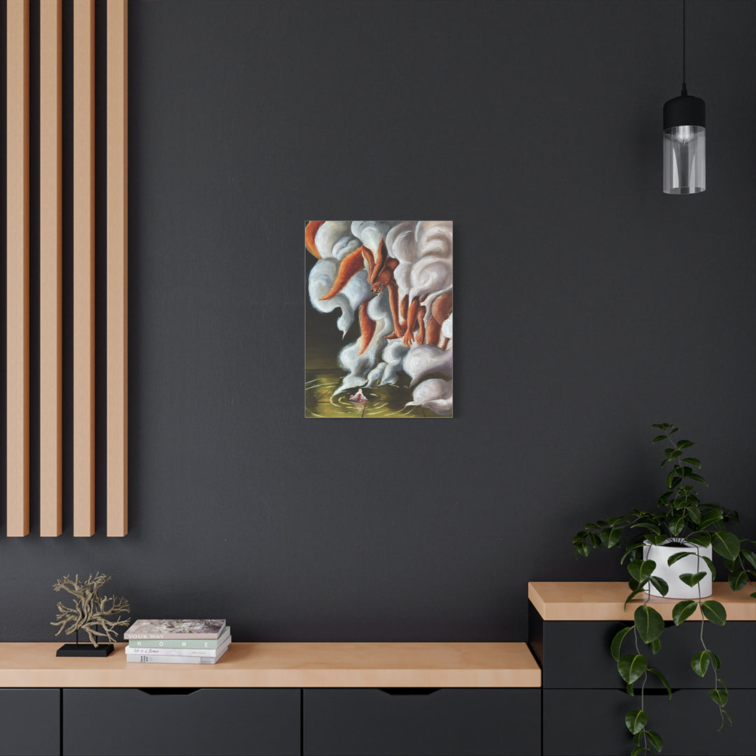 Goodbye Kurama Canvas Print