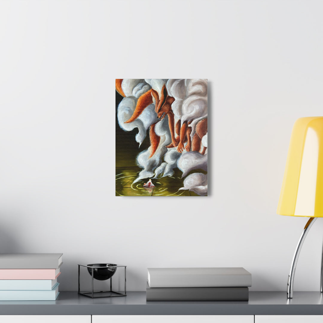 KURAMA’S DEATH Canvas Gallery Wraps