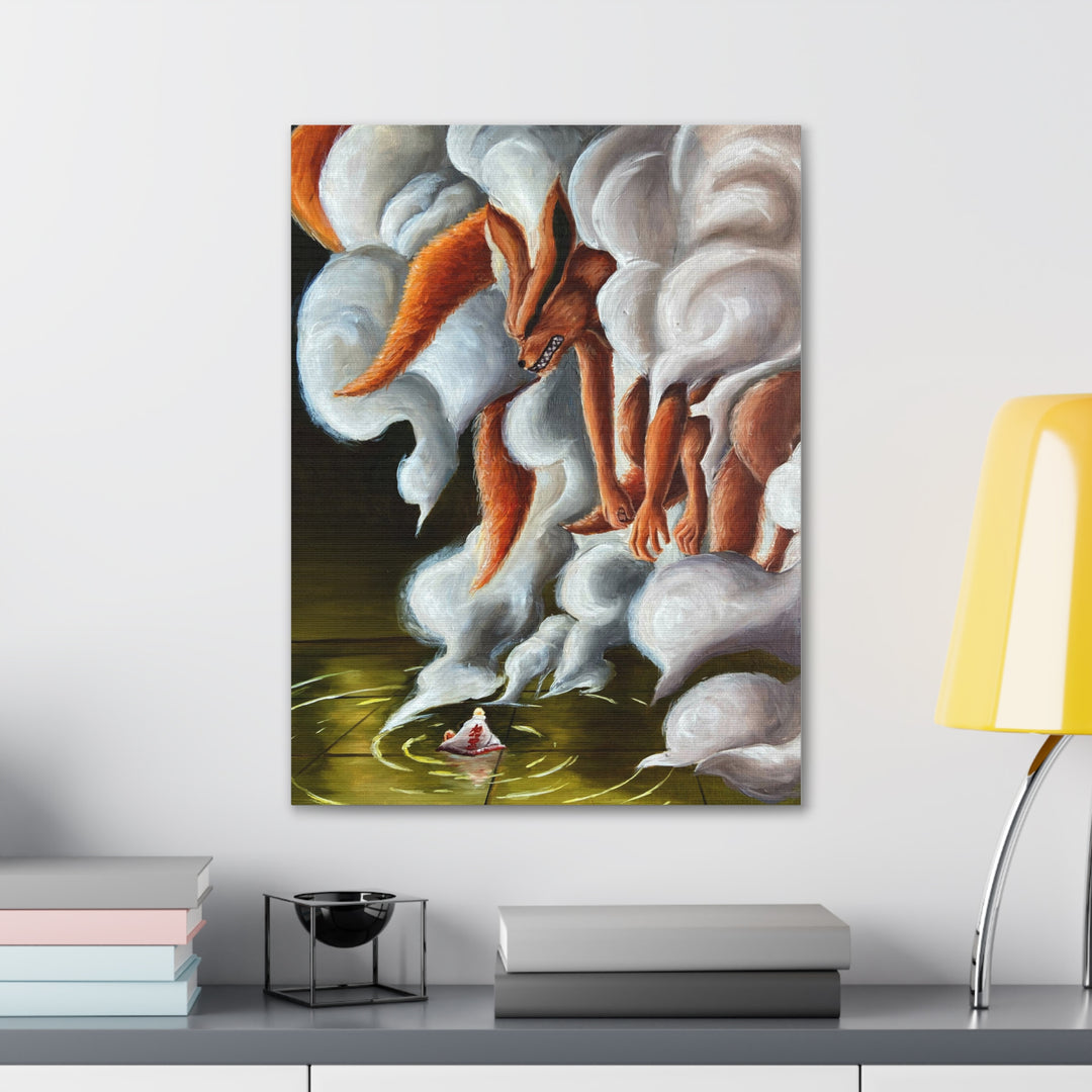 KURAMA’S DEATH Canvas Gallery Wraps