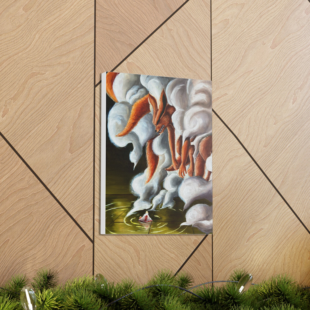 KURAMA’S DEATH Canvas Gallery Wraps