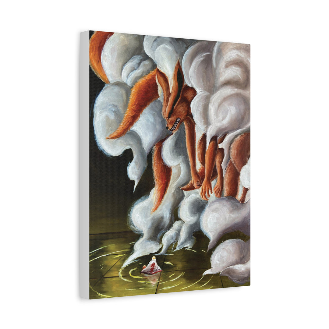 Goodbye Kurama Canvas Print