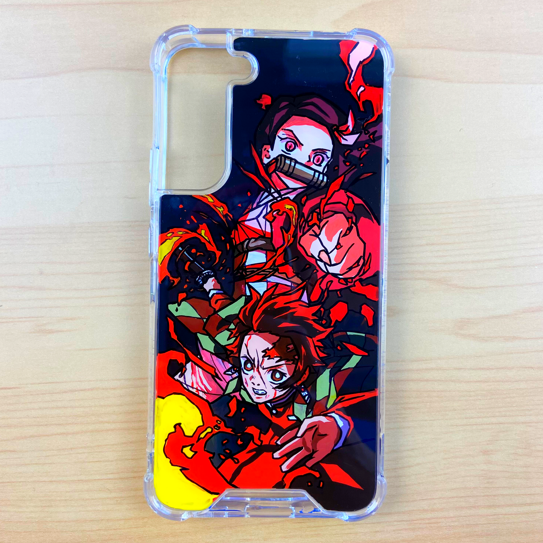 Demon Slayer Kawaii Tanjiro Hard Case Phone Cover (Google) – Myxtur