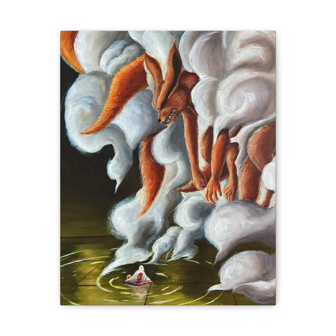 KURAMA’S DEATH Canvas Gallery Wraps