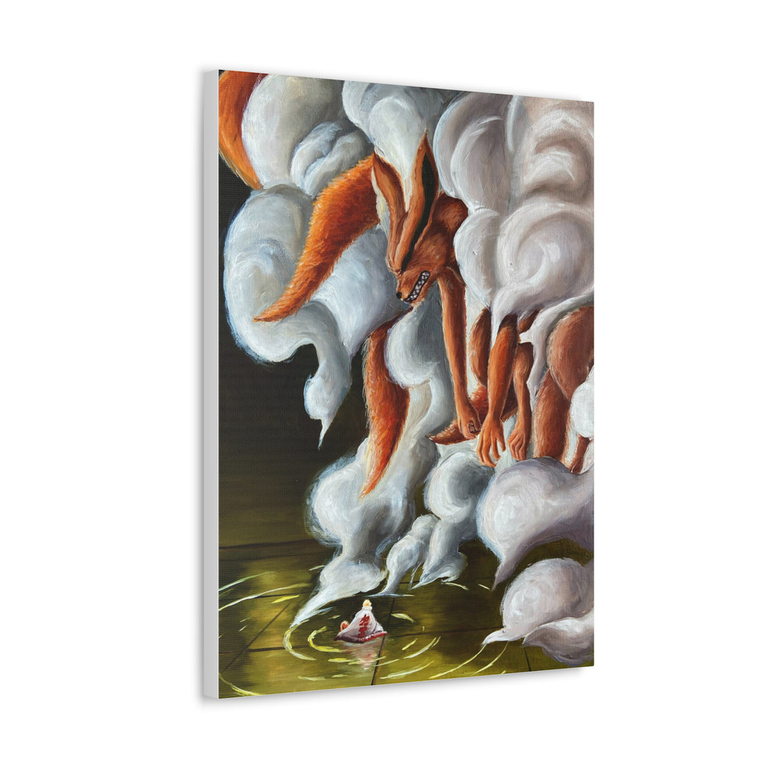 KURAMA’S DEATH Canvas Gallery Wraps