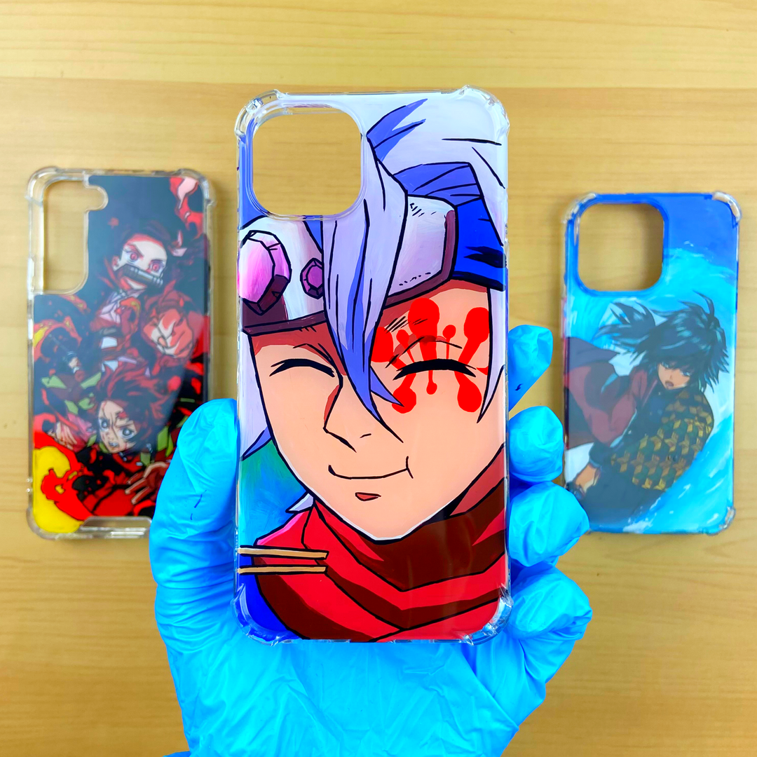 HAND PAINTED CUSTOM ANIME PHONE CASES