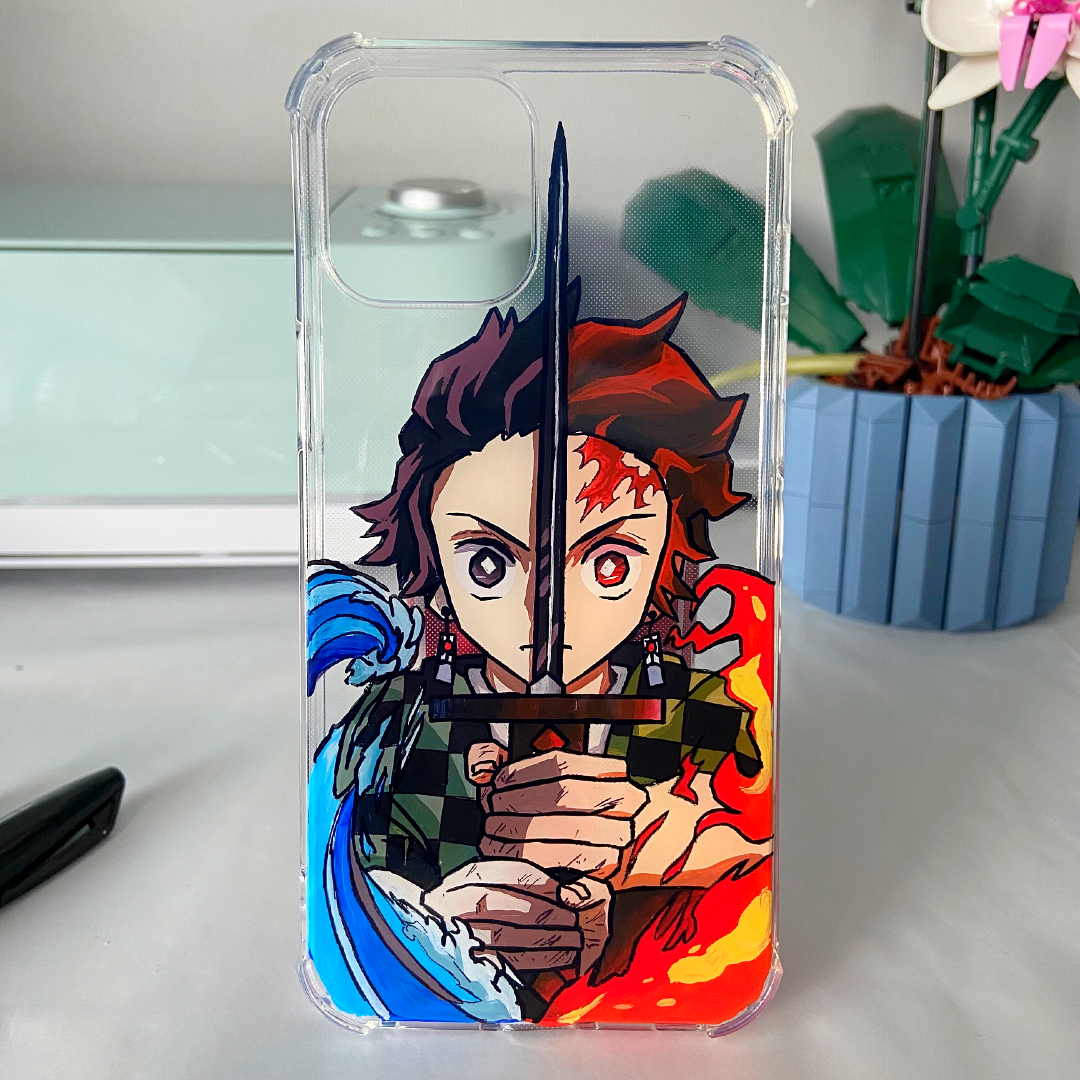 HAND PAINTED CUSTOM ANIME PHONE CASES