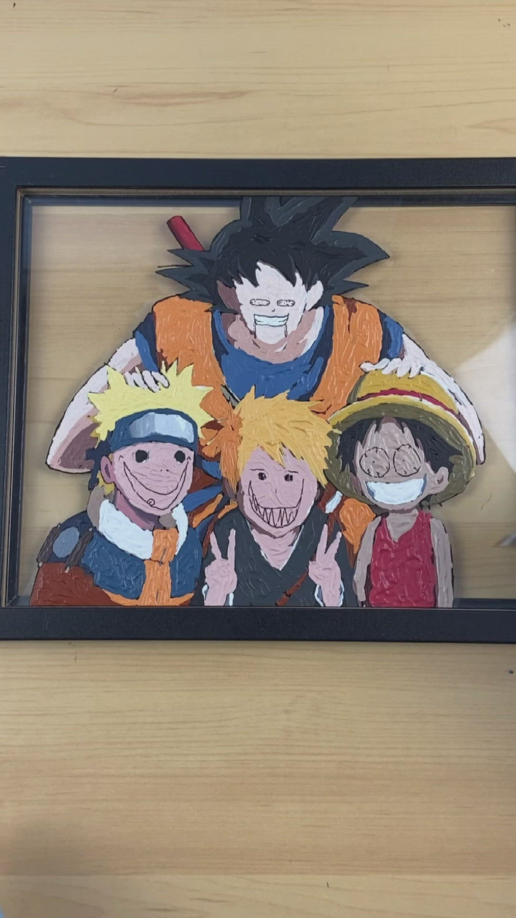 Anime Art Glass Painting | Custom - Made to order - Acrylic Glass | Shopee  Philippines