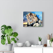 THE LION AND THE LAMB Canvas Gallery Wrap