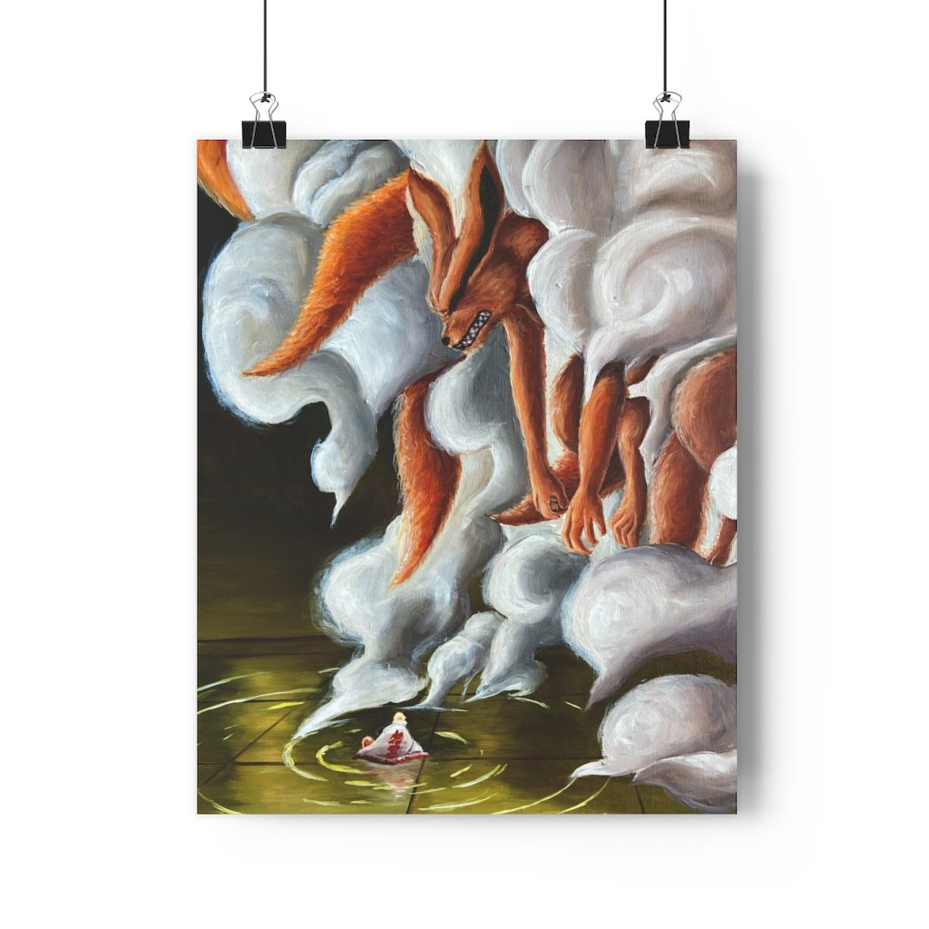 KURAMA’S DEATH Premium Poster