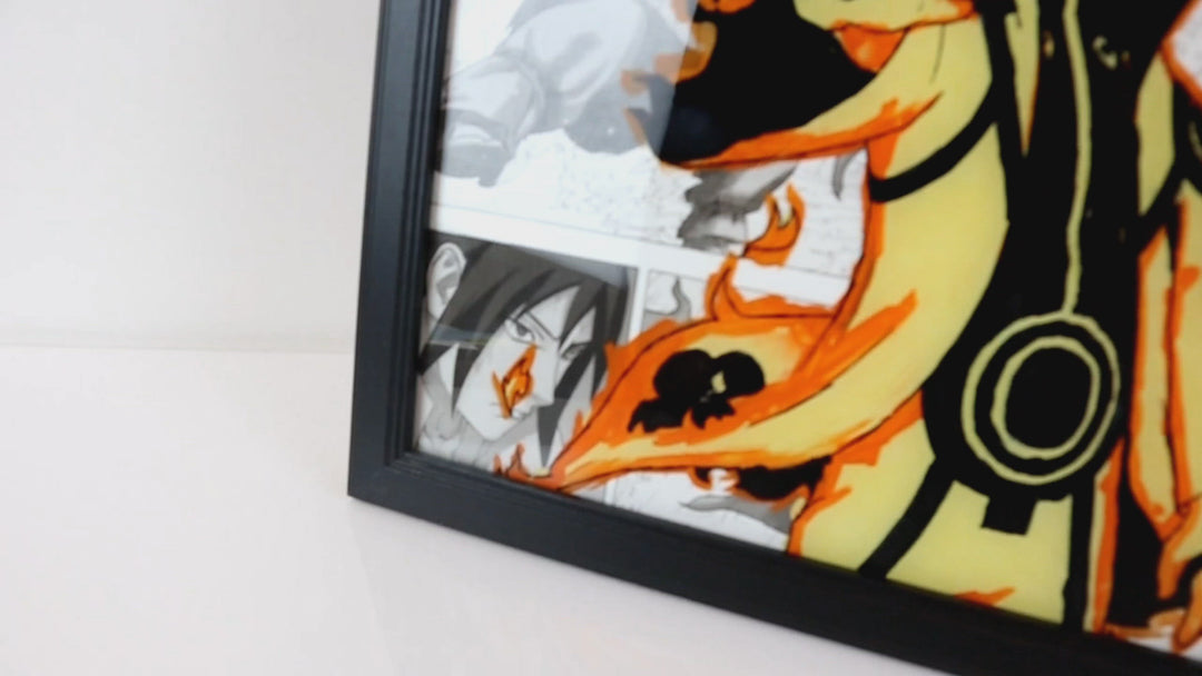 KYUUBI MODE Custom Glass Paintingo