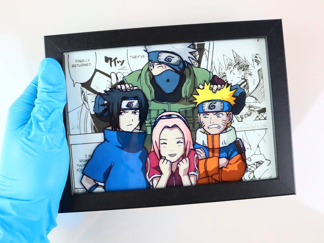 CUSTOM ANIME GLASS PAINTINGS