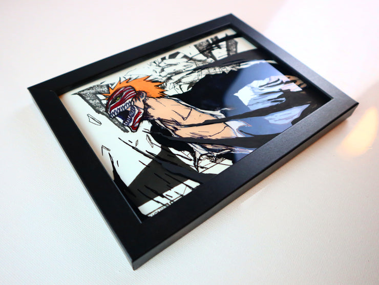 Ichigo Handmade Custom Anime Glass Painting