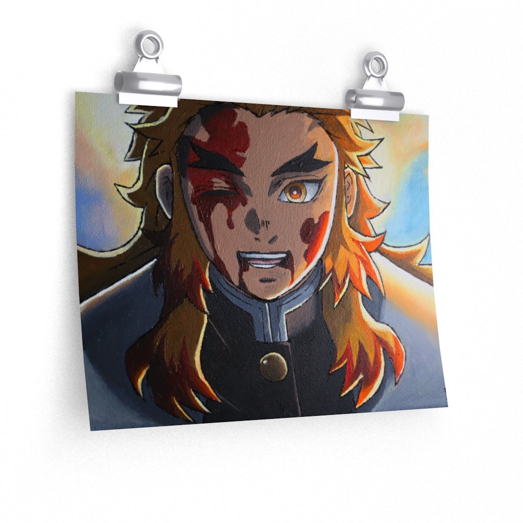 THE DEATH OF A HERO Premium Matte horizontal posters