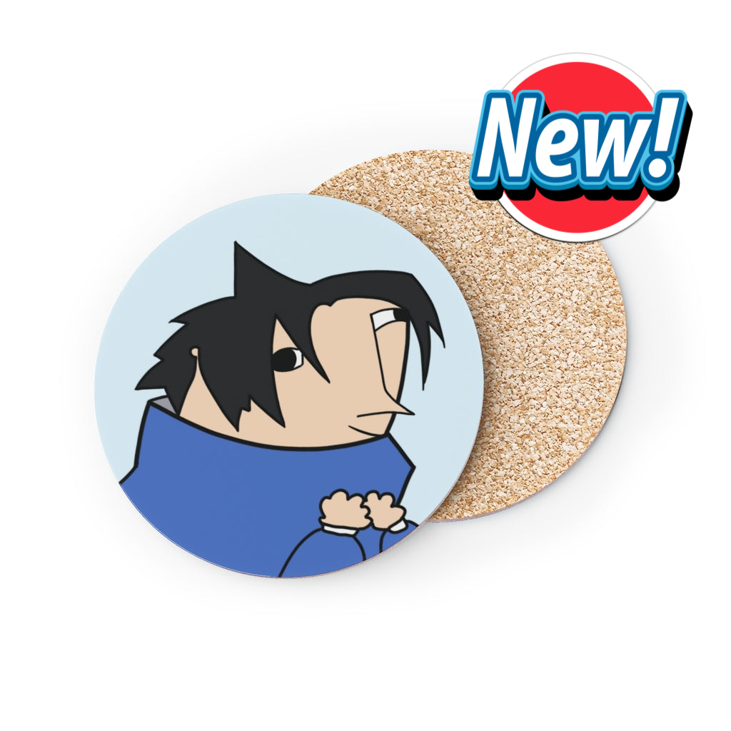 Jalapeño Sasuke Chingua - THE DERPY ANIME MULTIVERSE Coasters