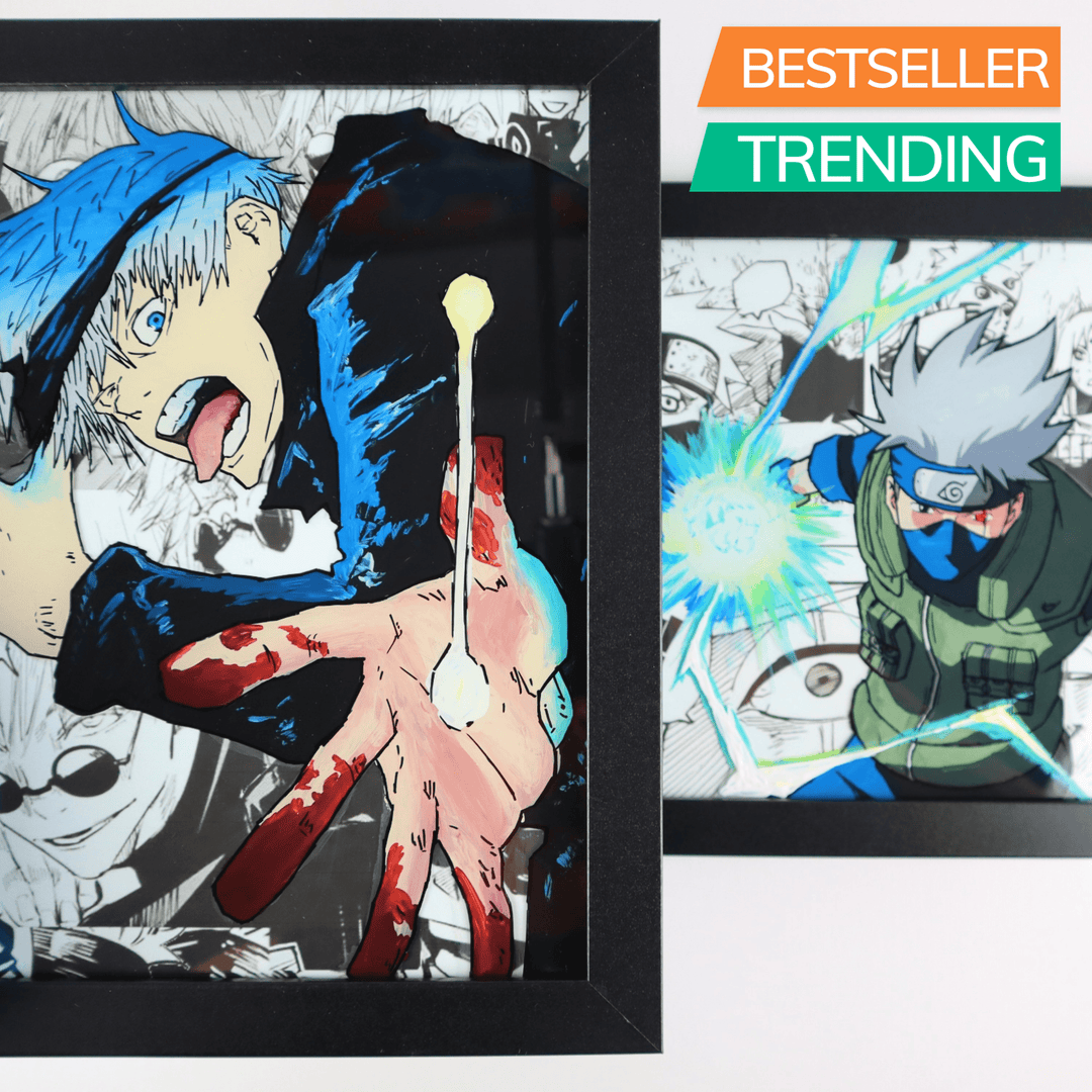 CUSTOM ANIME GLASS PAINTINGS